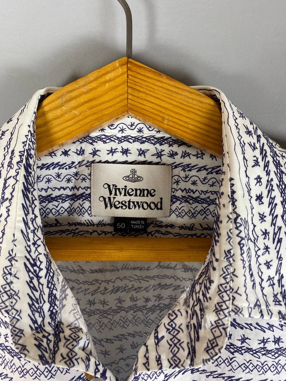 SAINT LAURENT Camicia da uomo vintage Vivienne Westwood taglia media