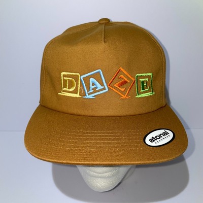 Atonal Daze Spelling Blocks Brown Baseball Cap