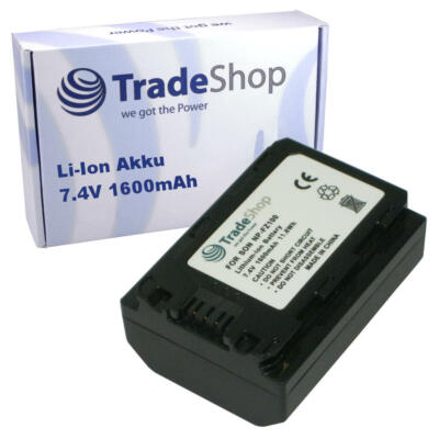 Li-Ion Akku 7,4V 1700mAh für Sony Alpha 7R III ILCE-7RM3 A7R III A7R3