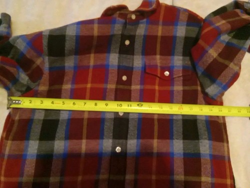 The North Face Flanellhemd Herren kariert Flanell schwer blau rot Medium - Bild 7 von 7