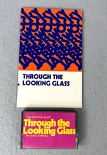 Through the Looking Glass Lewis Carroll RARE 1972 Cassette & Booklet Jabberwocky