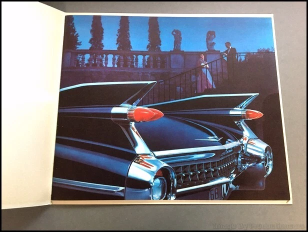 1959 Cadillac BIG Vintage Car Sales Brochure Catalog Fleetwood Eldorado DeVille - Imagem 3 de 4