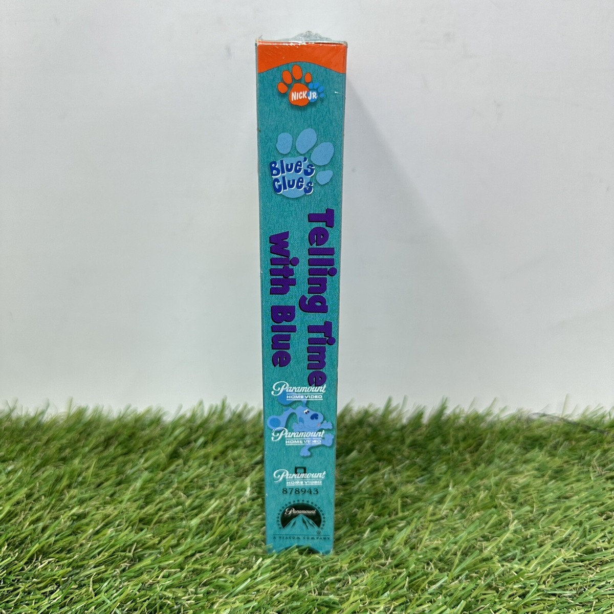 Blues Clues - Telling Time With Blue (VHS, 2002) for sale
