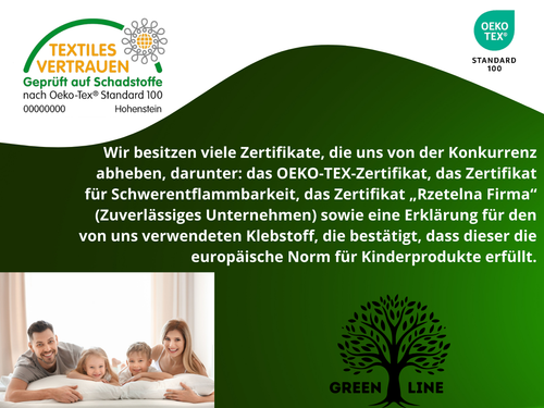 Taschenfederkern Matratze Salsa 7 Zonen Doppelseitige Bezug 90x200 H3 18cm - Bild 7 von 31