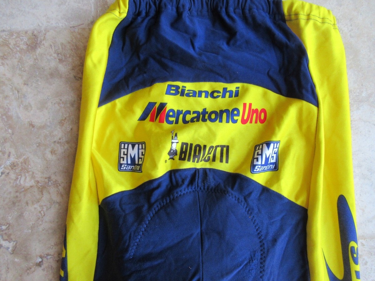 Cuissard Long Vintage SMS Santini Mercatone Uno Bianchi Pantani - XXXL