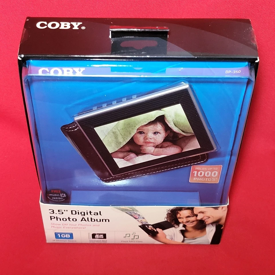 Coby DP 350 Digital Photo Album 1GB 1000 Photos 2008 - Image 3 of 4