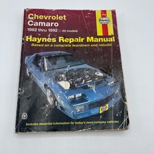 Haynes Repair Manual 24016 Chevrolet Camaro Berlinetta Z28 1982-1992 Haynes Repair Manual 24016 Chevrolet Camaro Berlinetta Z28 1982-1992
