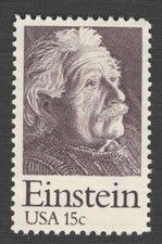 US. 1774. 15c. Albert Einstein (1879-1955) Theoretical Physicist. MNH. 1979
