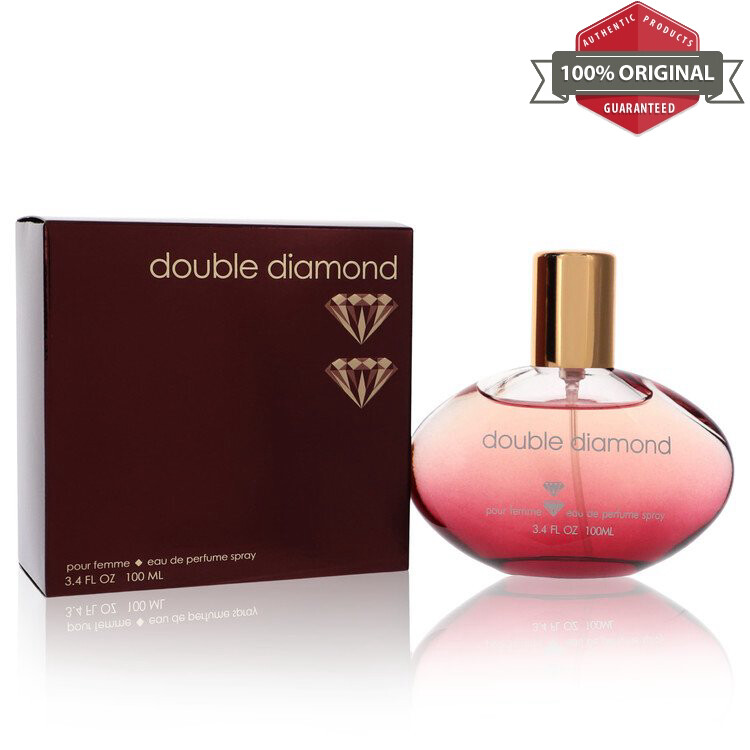 夢*様 L'eau de Diamond Premium Eau de Toil Double Diamond Perfume 3.4 oz EDP Spray for Women by Yzy Perfume