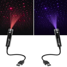 2PK Galaxy StarLights   Red & Purple Cosmic G...