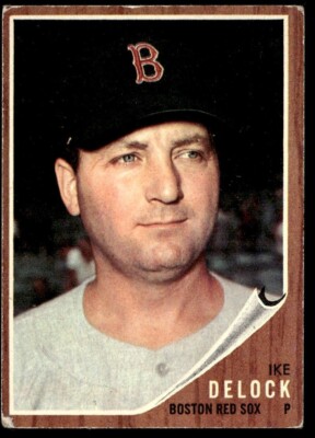 1962 Topps Baseball #201 Ike Delock Boston Red Sox