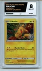 Pikachu Holiday Calander Black Star Promo SWSH153 Ace Grading 8 132