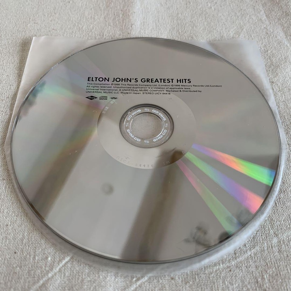 Elton John Greatest Hits Paper Jacket CD eBay