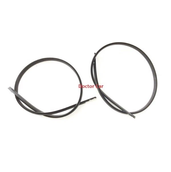 2 Roof Drip Moulding Molding LH RH Pair For 2007-2012 Honda City 4-Door Sedan Foto 2 de 3