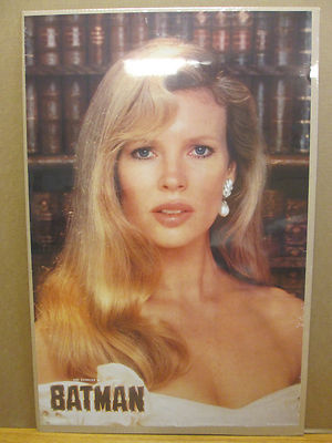 Vintage 1989 Vicki Vale original Batman poster Kim Basinger   8161