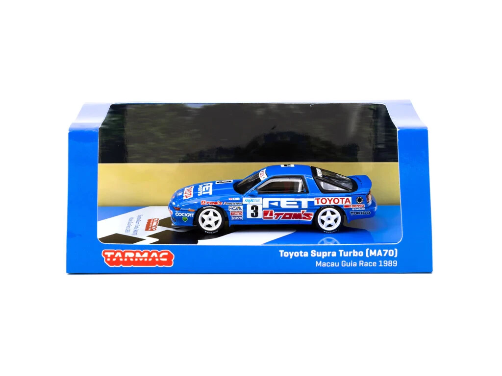 ミニカー TARMAC Toyota Supra Macau Guia Race 1987 Tarmac Works 1/64 Toyota Supra Macau Guia Race 1987 #36