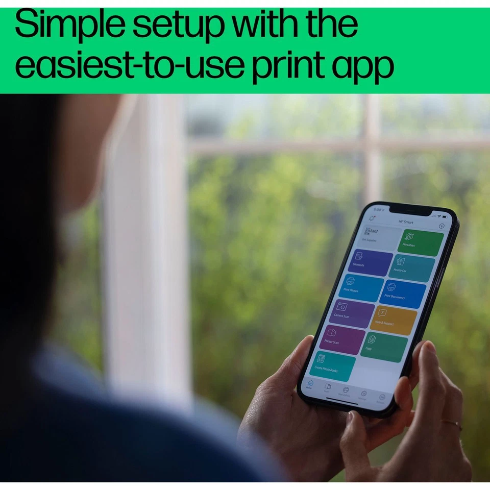 HP Deskjet 2820e All-In-One Inkjet Printer White / Grey - Image 4 of 4