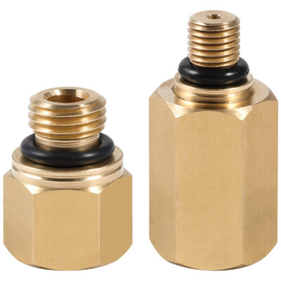 #ad Pair High Pressure Oil Rail Adapters Air Test Tool For Ford 6.0L Diesel Engine $9.51