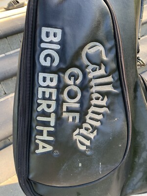 Callawaygolf BIG BERTHA レザーキャディバッグ レア 美品
