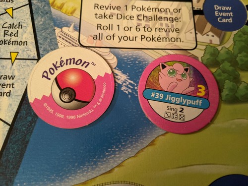 1999 Pokemon Master trainer Board Game Replacement Parts U PICK POG Card Token - Picture 90 of 215