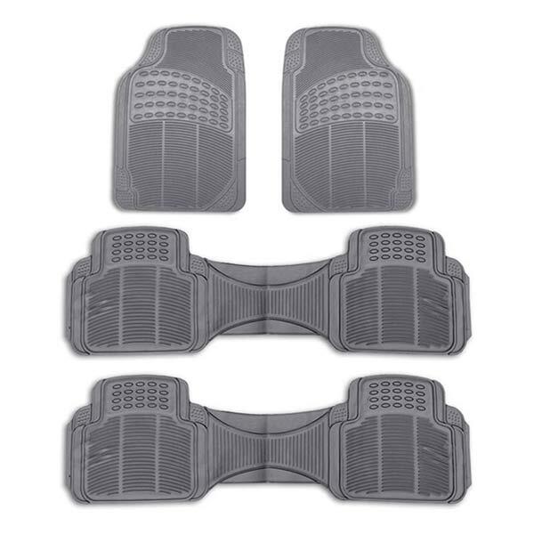 FH Group 3 Row Universal Fit Car Floor Mats Heavy Duty All Weather Mats