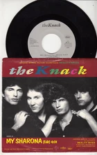 THE KNACK - MY SHARONA + SQUEEZE - TEMPTED - 45 WPS - GREAT SHAPE- REALITY BITES