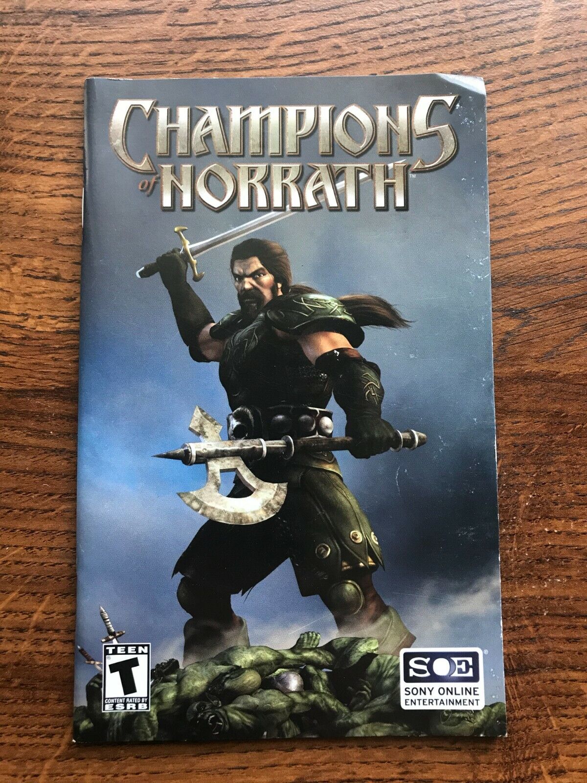 Champions Norrath PS2 Playstation 2 Instruction Manual Only | eBay