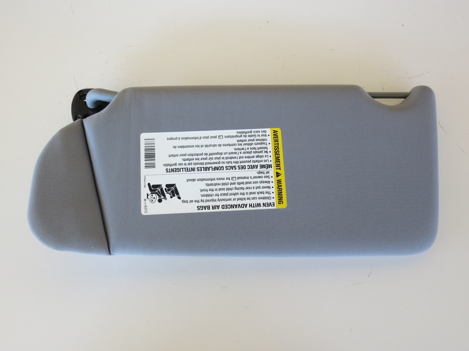 05 06 07 08 09 Buick Lacrosse Passenger Right Side Interior Sun Visor