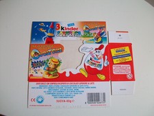 kinder ferrero sorpresine box scatola vuota tripack orsetten