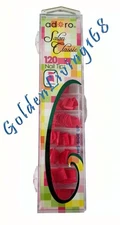 120x Solid Color Acrylic Gel French False Nail Art Tips- (You choose the COLOR)