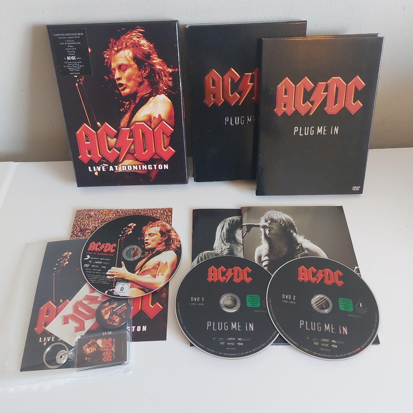 AC/DC: Live at Donington And Plug Me In [E] DVD