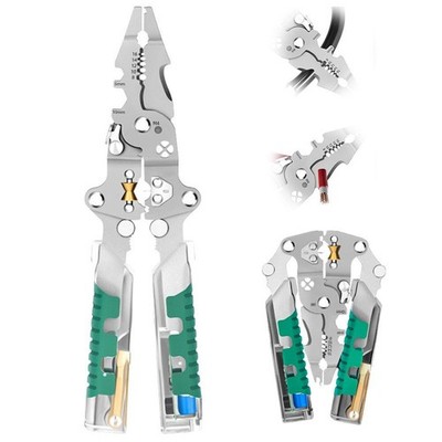 1PC Multi-Functional Wire Stripper Scissors With Electrical Test