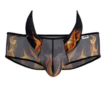 Mens Underwear: CandyMan 99917 Wicked Trunks