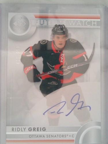 2023-24 SP Authentic #102 Ridly Greig #/999 - Bild 1 von 2
