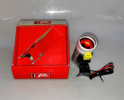 NEU Auto Gauge Pro Shift Light Schaltblitz silber rot für 4 6 8 Zylinder 5340SS