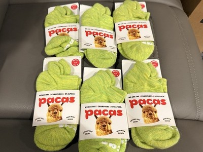 Women's Pacas Alpaca Blend Socks Size S/M (5-8) Low Cut New