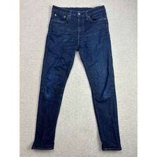 Levis Premium 510 Skinny Jeans Mens 31x32 Dark Wash Indigo Denim Pants