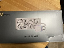 Ocypus Iota L24 240MM AIO Liquid CPU Cooler with Digital Display - White