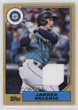 2022 Topps Series 2 1987 Topps Baseball Relics Jarred Kelenic #87BR-JK tj1