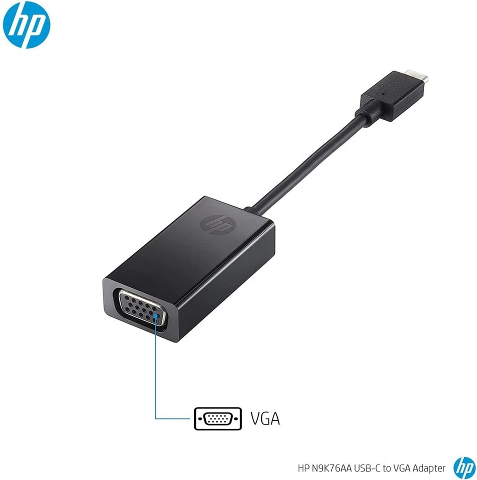 Adattatore USB-C/VGA (new HP) - Immagine 2 di 2