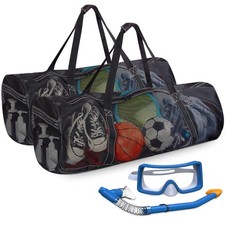 Kacctyen Large Mesh Dive Bag 37 x 15 x 15 Inches Scuba Gear Bags for Diving, ...