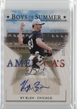 2024 Panini Boys of Summer America's Best Signatures 115/149 Ky Bush Auto 0r0s