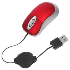 Kreatives USB Wired Mini Teleskop Computer Notebook tragbar (rot)