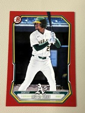 2026 Bowman Baseball Leo De Vries Red /5 🔥 Top Prospect /5 Athletics 