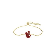 Swarovski Womens Swan Red Crystal Necklace 56...