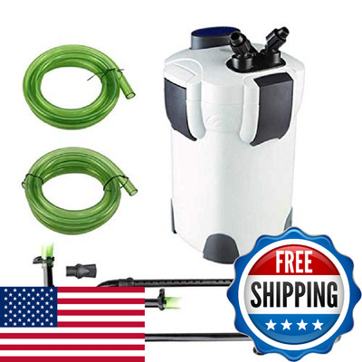 SunSun HW-302 3-Stage External Canister Aquarium Filter 264 GPH 75 Gal
