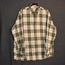 L.L. Bean Men's XL Regular Traditional Fit Plaid Button Down Long Sleeve Shirt
