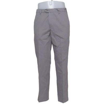 Walbusch, Chino, Größe: 48, Grau, Baumwolle/Elasthan/Leder/Polyester #JxR