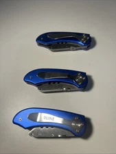 Lot Of 3 Uline Folding Box Utility Knife