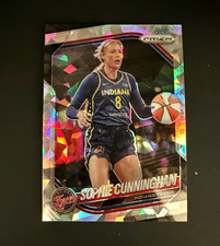 Panini 2025 Prizm WNBA Sophie Cunningham #63 Indiana Fever Prizm Parallel